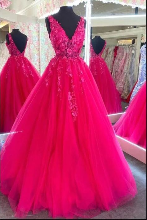 Lavender Prom Dress Long, Hot Pink Prom, Hot Pink Prom Dress, Lace Long Prom Dress, Lavender Prom Dresses, 2 Piece Prom Dress, Pink Ball Gown, Pink Prom Dress, Pink Formal Dresses