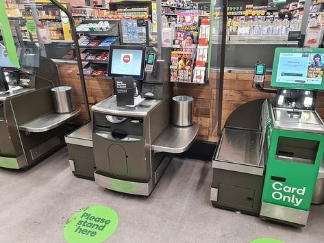 Woolworths shopper slams supermarket for placing bins around the self-serve checkouts | Daily Mail Online Self Checkout, Checkout Counter, Self Serve, Daily Mail, Google Search