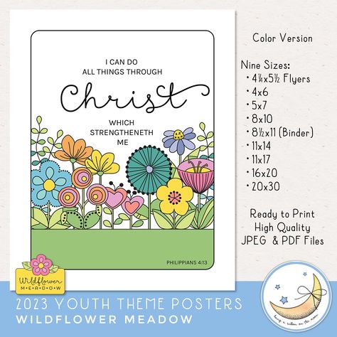 Lds Youth Theme 2023 Free Printable, Lds Yw Theme, Yw Handouts, Fun Posters, Yw Theme, Lds Youth Theme, Young Women Theme, Lds Yw, Lds Youth