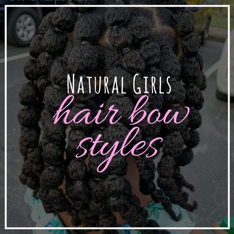 Highlighting different hair bow styles on natural girls hair Cornrow Mohawk, Cornrows For Girls, Twist Out Styles, Cornrow Ponytail, Natural Hair Woman, Butterfly Braid, Hair Clipart, Hair Girls, Natural Hairstyles For Kids