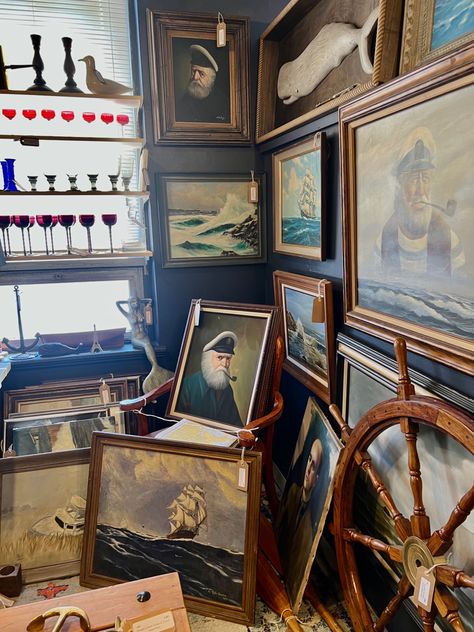 Antique, sailor, ship, boat, marine, mariner, pirate, vintage, island, antique store, ocean aesthetic, old, boating, whale Vintage Boat Aesthetic, Sailorcore Aesthetic, Marine Room Aesthetic, Mariner Aesthetic, Vintage Sailor Aesthetic, Sailor Aesthetic Sea, Seaside Cottagecore, Ship Captain Aesthetic, Hunters Bedroom