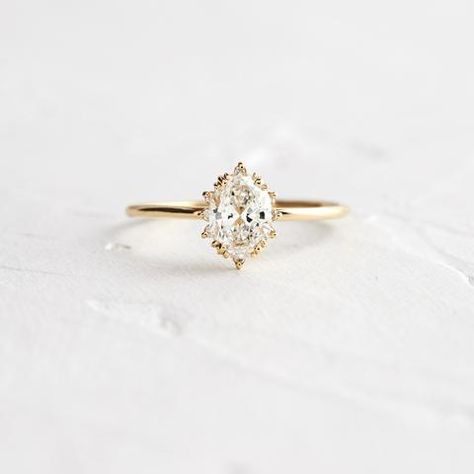 Dainty Gold Band, Ring With Halo, Handcrafted Engagement Ring, Melanie Casey, Future Engagement Rings, Dream Engagement Rings, Oval Cut Diamond, Gold Engagement Ring, Diamond Halo