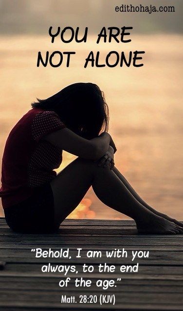 YOU ARE NOT ALONE! It doesn't matter whether you have family or friends, you don't have to feel you're all alone in this life. There's encouragement for the Christian and everyone else in this post. #God #Jesus #Father #Lord #HolySpirit #Christians #gospel #disciples #promise #encouragement #salvation Jesus Father, Salvation Prayer, Spirit Of Truth, Short Prayers, Christian Encouragement, All Alone, Christian Blogs, God Jesus, Christian Living