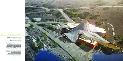 Research Center for Marine Study | Bang Zhong | Archinect Architectural Thesis, Marine Turtle, Coastal Architecture, Conservation Biology, Environmental Studies, Parametric Architecture, Marine Environment, Research Center, Graduation Project