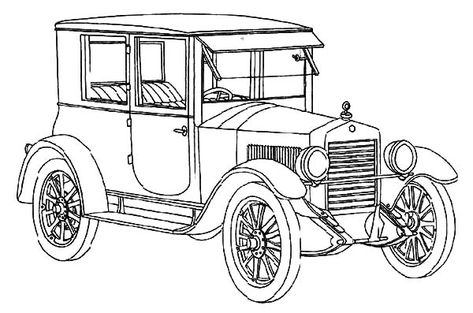 How To Draw Model T Car Coloring Pages : Color Luna Vintage Coloring Pages, Car Coloring Pages, Cars Coloring, Chart Tool, Drawing Examples, Truck Coloring Pages, Cars Coloring Pages, Old School Cars, Farm Theme