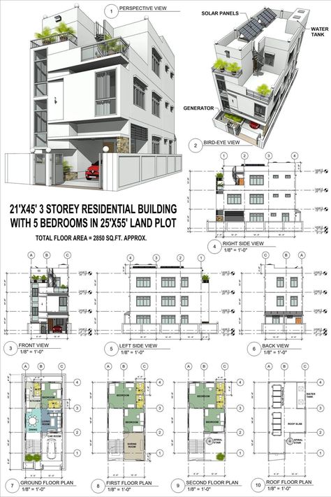 Building Design Plan, Small Apartment Building, Architecture Drawing Plan, Blonde Pixie Cut, Residential Building Design, Hairstyles Blonde, House Floor Design, Building House Plans Designs, Building Plans House