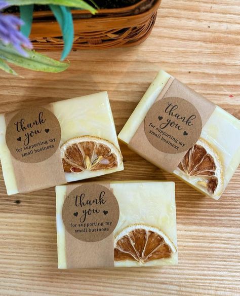 20 Packaging Ideas for Small Businesses - Wonder Forest Small Business Freebies, Freebies Ideas, Handmade Soap Packaging, Wonder Forest, Soap Packaging Design, Handmade Soap Recipes, Soap Packing, Dried Lemon, Packaging Ideas Business