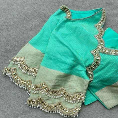 Blouse Sleeves Work Design Latest, Simple మగ్గం Work Blouse Designs, Darshini Sekhar, Aari Embroidery Design Blouses, Fancy Blouse Designs Fancy Blouse Designs Patterns, Sleeves Work Design For Blouse, Latest Aari Work Blouse Designs 2023, Sleeves Aari Work Design, All Over Work Blouse Design