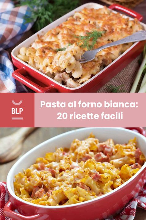 Pasta al forno bianca. Preparare una pasta al forno senza sugo da portare in tavola è facilissimo... se si usa la ricetta giusta! Scopriamo 20 piatti sfiziosi da preparare al forno con o senza besciamella. Tante idee e ricette per preparare piatti di pasta al forno. Ecco non una ma ben 20 ricette tutte da preparare per un risultato ottimo. // #buttalapasta #timballo #pastalaforno #pastaalfornobianca #facili #pasta #primidipasta #gustosi Pasta Bianca, Pasta Farfalle, Ben 20, Menu List, Risotto Recipes, Pasta Bake, Polenta, Mozzarella, Macaroni And Cheese