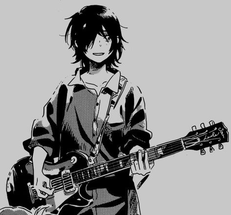 Metadinha matchings pfp icon dark anime mangá umibe no étranger yaoi shun hashimoto Mio chibana icon Guitar Drawing, Music Drawings, Anime Drawings Tutorials, Discord Server, Manga Drawing, Anime Comics, Girl Drawing, Manga Girl, Pretty Art