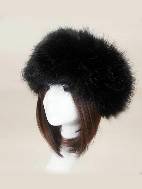 Faux Fur Headband, Winter Fur Hat, Russian Hat, Girls Fur, Warm Headbands, Fur Headband, Faux Fur Hat, Fur Hats, Ear Warmer Headband