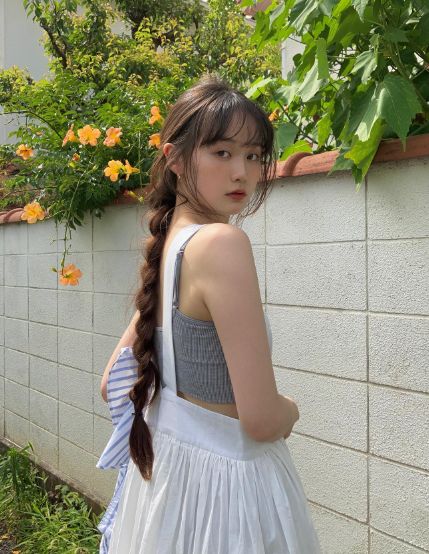 Bangs And Fringes With Braided Long Hairstyle For Women Side Braid With Bangs, Braid With Bangs Hairstyles, Long Braid With Bangs, Braid Bangs Hairstyles, Two Braids With Bangs, Braided Hair With Bangs, Bangs With Braids, Long Hairstyle For Women, Braid With Bangs