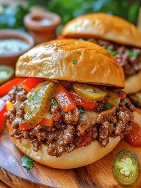 Philly Cheese Steak Sloppy Joes, Cheese Steak Sloppy Joes, Cheesesteak Sloppy Joes, Philly Cheesesteak Sloppy Joes, Philly Cheese Steak Sliders, Cheese Steak, Philly Cheese, Philly Cheesesteak, Smash Burger