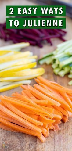 How To Cut Carrots, Julienne Vegetables, Refined Sugar Free Recipes, Julienned Carrots, Vegan Substitutes, Vegetable Prep, Vegetarian Sandwich, Easy Snack Recipes, Never Regret