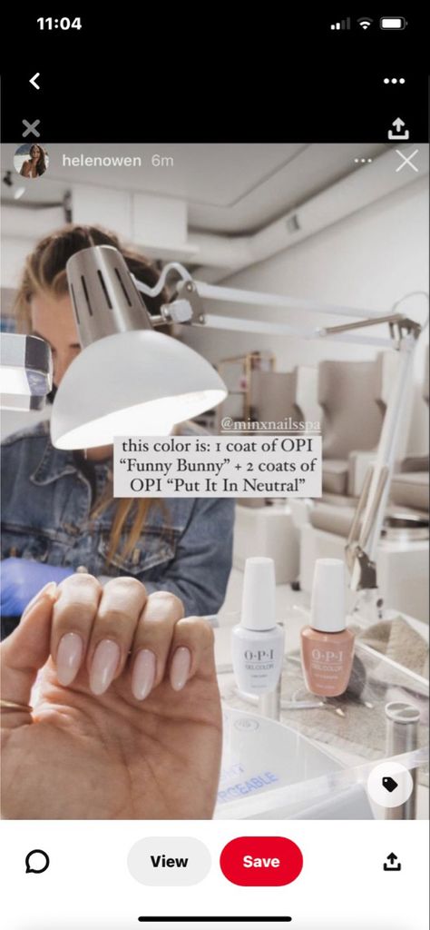 Funny Bunny Put It In Neutral Nails, Funny Bunny And Put It In Neutral, Opi Shellac, Funny Bunny, Make Up Inspo, Honey Bunny, Funny Bunnies, Neutral Nails, Wedding Mood Board