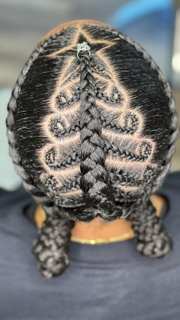 Christmas Cornrow Hairstyles For Kids, Baby Girl Christmas Hairstyles Black, Christmas Tree Braid Hair, Christmas Tree Braid, Christmas Braids Hairstyles Black Kids, Christmas Braids For Black Kids, Christmas Braids Hairstyles Black, Braids For Christmas, Christmas Hairstyles For Kids Black