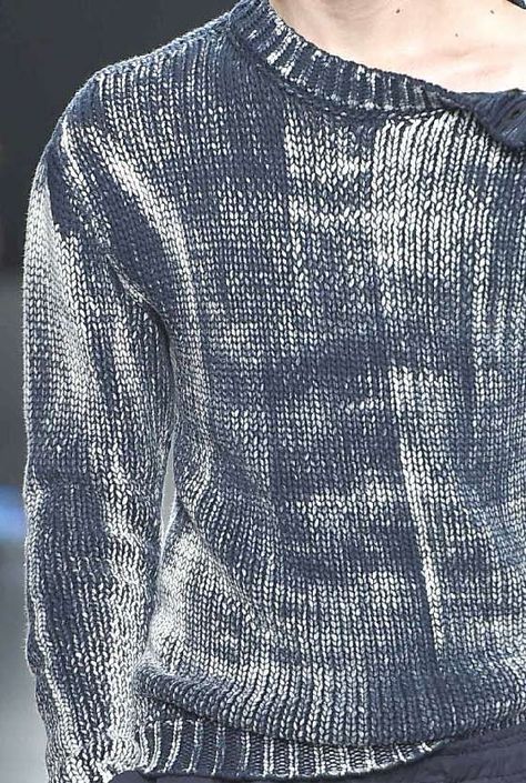 Dainty Sweater, Knit Men, Knitted Wit, Hijab Fashion Inspiration, Milan Fashion Weeks, Mens Trends, Knitwear Men, Men's Knit, Knit Pullover