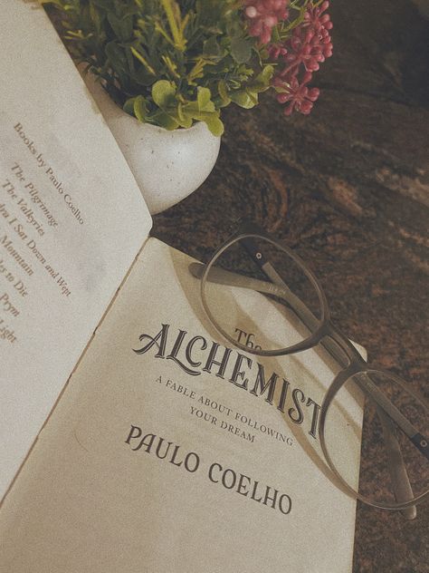 The Alchemist: one of the most well written books ever Alchemist Book Aesthetic, The Alchemist Aesthetic, The Alchemist Book Aesthetic, Alchemist Aesthetic, The Alchemist Book, Alchemist Book, The Alchemist, Book Recs, Personal Library