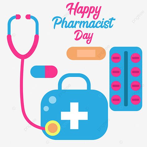 Happy Pharmacy Day, Happy Pharmacist Day Images, Happy Pharmacist Day, Pharmacy Day, Medicine Png, Pharmacist Day, World Pharmacist Day, Medicine Illustration, Happy Doctors Day