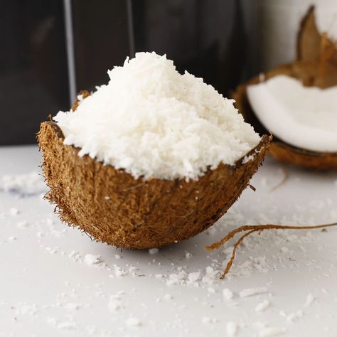 Homemade desiccated coconut Desiccated Coconut, Coconut, Quick Saves