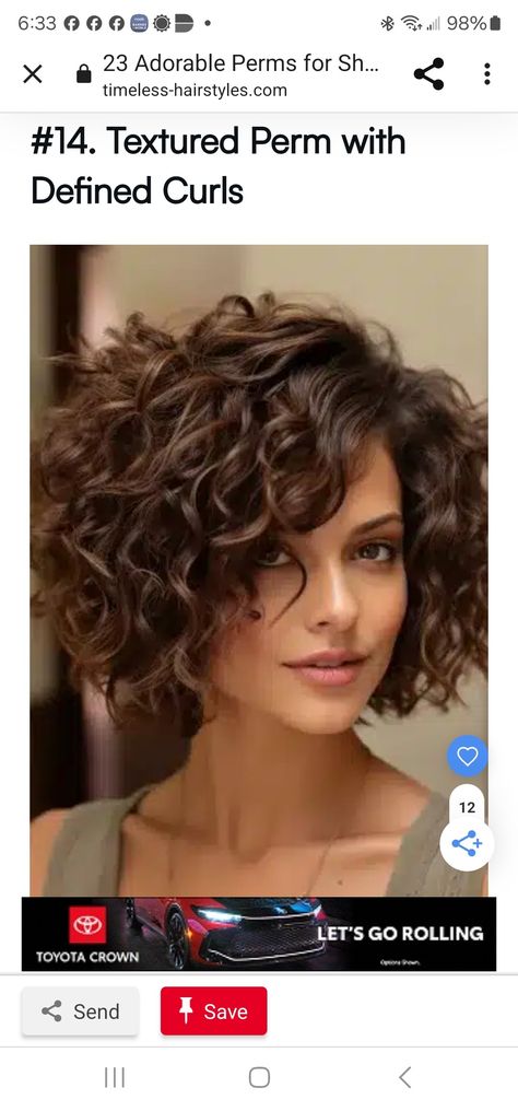 Medium Length Curly Hair Updo, Cute Hairstyles For Medium Length, Curly Stacked Bobs, Vintage Short Hair, Curly Natural Curls, Stacked Haircuts, Cute Summer Hairstyles, Medium Length Curly Hair, Grey Curly Hair