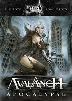 Avalanch Apocalypse, Music CD Cover - Luis Royo / Romulo Royo Luis Royo, Boris Vallejo, Fantasy Gifts, Adult Coloring Designs, Fantasy Island, Spanish Artists, Fantasy Warrior, Science Fiction Fantasy, Traditional Paintings