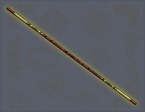 Staff, Bo (5e Equipment) - D&D Wiki Bow Staff, Magic Anime, Bo Staff, Sun Wukong, Monkey King, Dnd Characters, Kung Fu, Character Concept, Artifacts