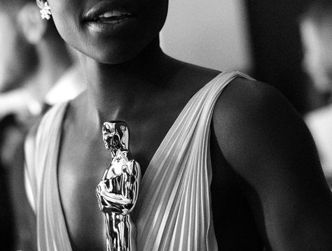 Lessons on Décolletage | The Violet Files | VIOLET GREY Oscar Aesthetic, Award Aesthetic, Oscars Aesthetic, Aesthetic Oc, Aesthetic Black And White, Lupita Nyongo, Film Life, Black Actresses, Violet Grey