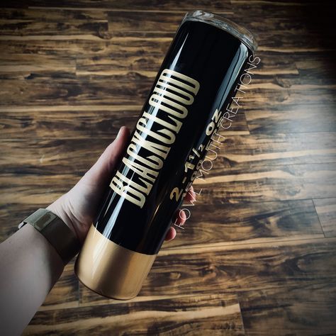 Tumbler Cups Personalized, Glitter Tumbler Cups, Black Clouds, Shotgun Shell, Cup Ideas, Tumbler Ideas, Tumbler Wraps, Black Glitter, Tumbler Cups