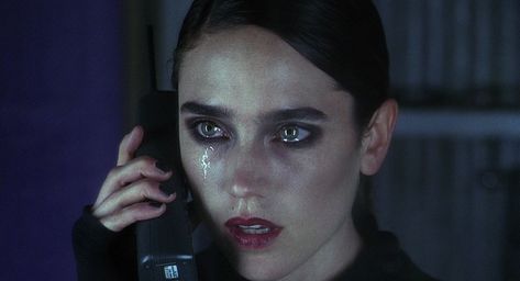 Jennifer Connelly in Requiem for a Dream (2000) Requiem For A Dream, Dark Makeup, A Dream, A Woman, Makeup, Make Up