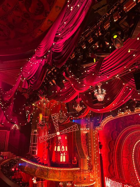 Moulin Rouge West End, Burlesque Aesthetic Room, Burlesque Interior, Vaudeville Aesthetic, Burlesque Lounge, Burlesque Aesthetic, Burlesque Inspiration, Twelve Dancing Princesses, Cabaret Show