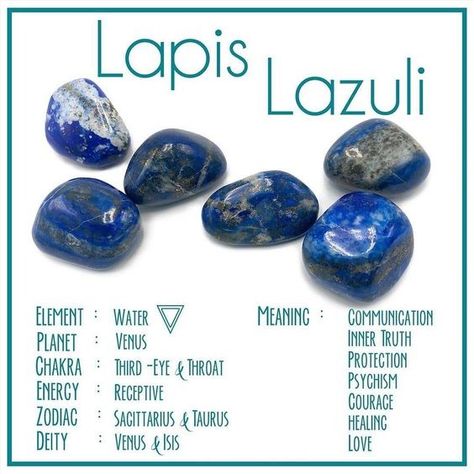 Lapis Lazuli Meaning And Benefits Witchy Knowledge, Clean Crystals, Lapis Lazuli Meaning, Crystal Healing Chart, Energy Jewelry, Lapis Lazuli Crystal, Lapis Lazuli Bracelet, Lapis Lazuli Jewelry, Crystals Healing Properties