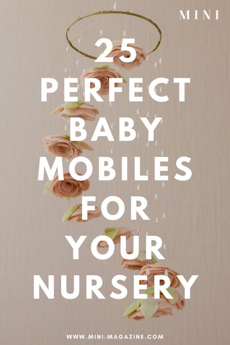 Nursery decor is not just about crib sheets, baby cribs, nursery art, and lighting. It's about baby mobiles too! Click through to browse our favorite baby mobiles you will love, even if you're more of a DIY baby mobile mama! #babymobile #girlnursery #boynursery #nurseryideas #nurseryart #nurserydecor #nurseryorganization #nurserydesign #nursery #babygirlnursery #babyboynursery #ttc #pregnancy #maternity #maternitystyle #momhacks #parentinghacks #kidsDIY #DIYnursery Diy Girl Nursery Decor, Butterfly Mobile Diy, Diy Mobile Baby, Crib Mobile Diy, Diy Baby Mobile Boy, Baby Mobile Ideas, Diy Crib Mobile, Diy Baby Mobile Tutorial, Diy Nursery Decor Girl