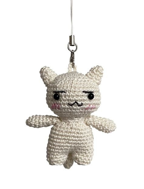 #keychain #kawaii #japan #toroinoue #井上トロ #crochet #handmade #knitting #amigurumi Toro Inoue Crochet Pattern, Japan Crochet, Crochet Gift Ideas, Knitting Amigurumi, Keychain Kawaii, Toro Inoue, Crochet Plushies, Ni Idea, Crochet Gift