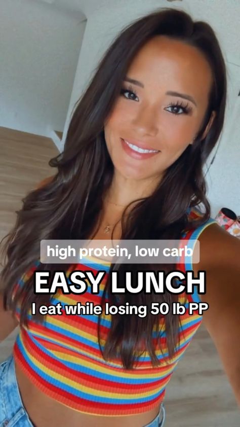 High Protein Low Carb Easy Lunch Low Calorie Lunchables, Low Carb Easy Lunch, Mikayla Fitness, Healthy Dinners For One, Makayla Food, Staple Meals, Easy Nutritious Meals, Makayla Thomas, Protein Ideas