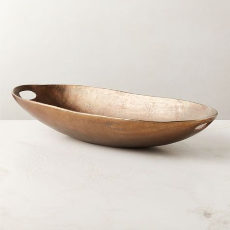 Grey Travertine, Uttermost Accessories, Large Decorative Bowl, Mid Century Modern Interior Design, Dining Room Centerpiece, West Lafayette, Berry Garland, Decorative Spheres, Copper Bowl