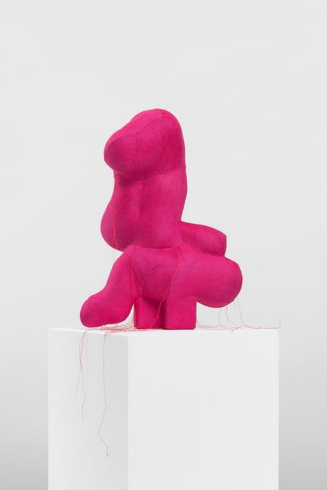 Lauren DiCioccio, Prima Donna, 2016, 16h x 7w x 7d Linda Lopez, Colgate University, Diy Plaster, Fiber Sculpture, Sculpture Art Clay, I Believe In Pink, Textile Artist, Art Clay, Soft Sculpture