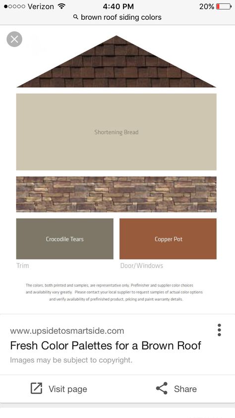 Earth Tone Exterior House Colors Ranch, Sherwin Williams Exterior Browns, Brown Roof House Colors Exterior Paint, Sherwin Williams Kings Canyon Exterior, Exterior Vinyl Siding Desert Sand, House With Brown Roof, Terra Bronze Diamond Kote Siding, Exterior Paint Colours, Brown Roofs