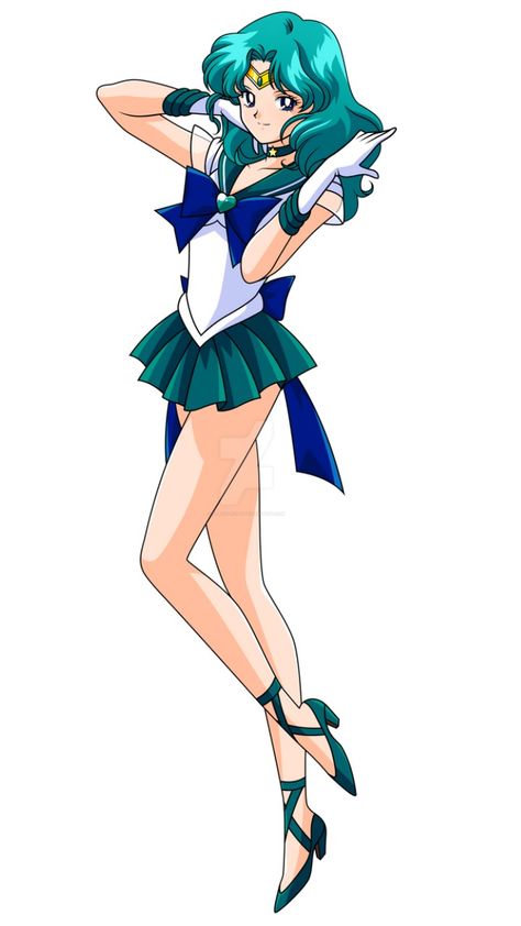 Sailor Neptune Icon, Sailor Moon Neptune, Sailor Neptune Cosplay, Sailor Moon Pose, Sailor Moon Girls, Sailor Moon Fan Art, Images Kawaii, Sailor Neptune, Sailor Moon Manga