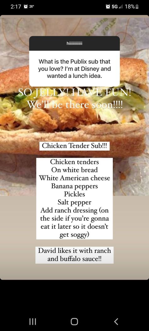 Publix Chicken Tenders Recipe, Chicken Tender Recipe, Chicken Tender, Chicken Tender Recipes, Disney Things, American Cheese, Stuffed Banana Peppers, Buffalo Sauce, White Bread