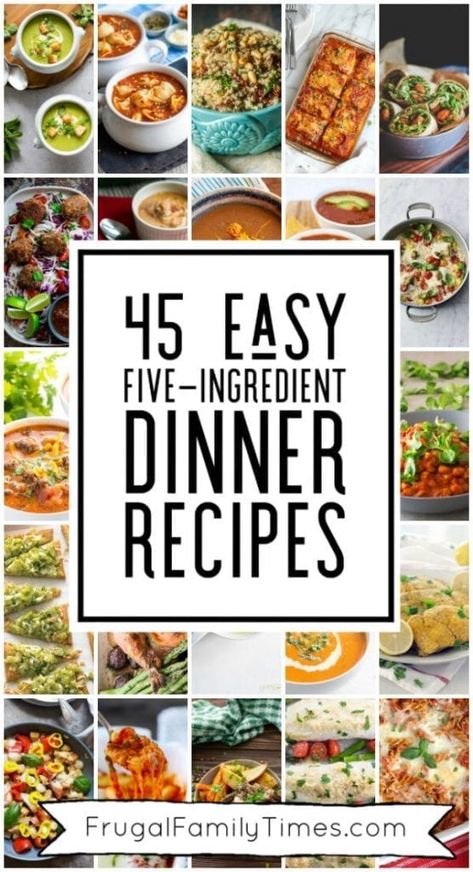 Easy 5 Ingredient Recipes, 5 Ingredient Dinners, Creamy Chicken Pasta, One Pot Dinners, Weeknight Dinner Recipes Easy, 5 Ingredient Recipes, Dinner Recipes Easy Quick, Weeknight Dinner Recipe, Busy Family