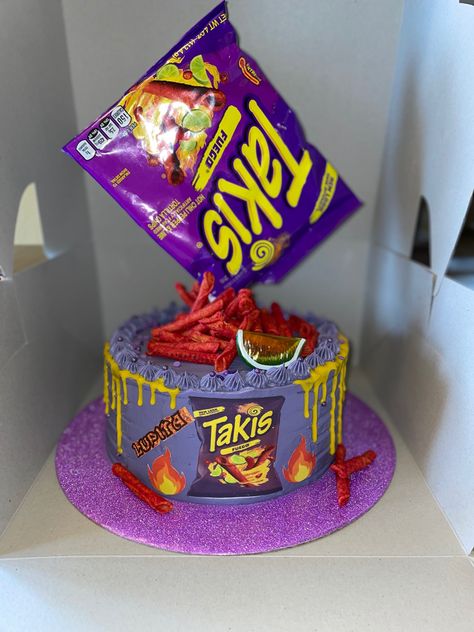 Takis Party Ideas, Gravity Cake, 16th Birthday, Gravity, Birthday Party, Pastel, Cake, Birthday, Quick Saves