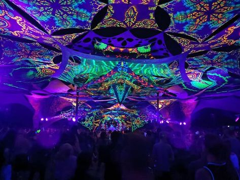 Psychedelic Trance Party UV-Decoration House Party Decor, Trance Party, Turning 30, Custom Nike Shoes, Custom Nike, Custom Nikes, 2024 Vision, Outdoor Party, Eiffel Tower Inside