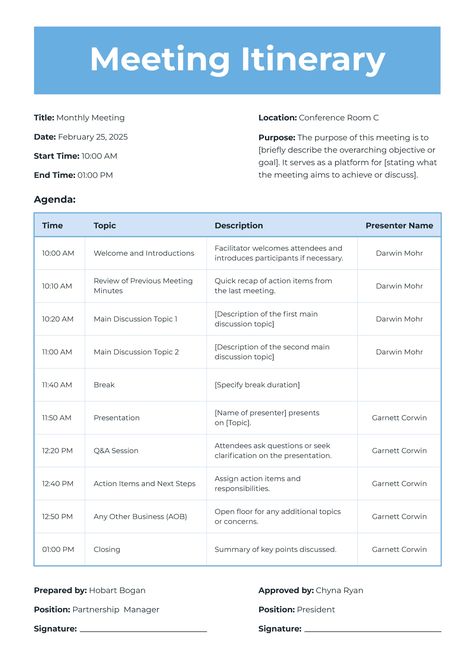 An easy-to-edit meeting agenda template for Google Docs. Team Meeting Agenda, Event Agenda, 2024 Board, Resignation Letters, Wedding Ceremony Script, Office Templates, Meeting Agenda Template, Meeting Agenda, Instant Messenger