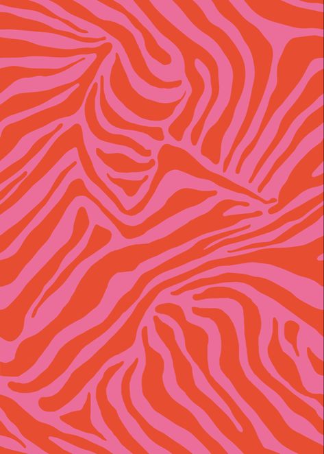 Pink And Orange Zebra Wallpaper, Orange Zebra Print Wallpaper, Iphone Background Inspiration, Zebra Wallpaper, Anuel Aa Wallpaper, Christian Iphone Wallpaper, Colorful Animal Print, Cute Laptop Wallpaper, Cute Fall Wallpaper