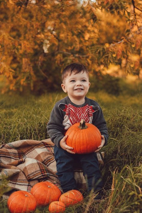 #pumpkin #boy #babyboy #fall #autumn #baby #sun #son #beautiful #photo #instagram Kid Picture Poses, Fall Mini Shoot, Boy Photo Shoot, Toddler Photoshoot, Pumpkin Pictures, Fall Mini Sessions, Pumpkin Photos, Halloween Photography, Toddler Photography