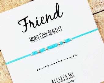 Bracelets Bff, Bff Bracelet, Morse Code Jewelry, Code Bracelets, Code Morse, Morse Code Necklace, Bff Bracelets, Sister Bracelet, Morse Code Bracelet