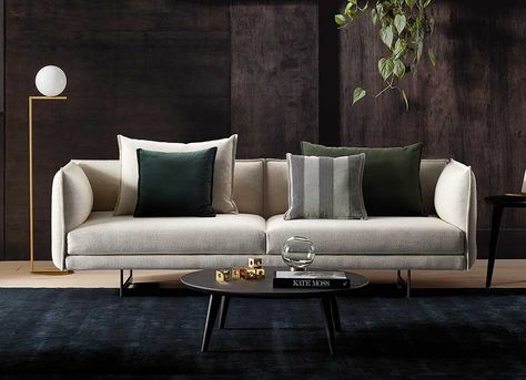 Zaza Sofa - King Living Zaza Sofa, King Furniture, Luxury Sofa Design, Vogue Living, Sofa Styling, Luxury Sofa, The Design Files, Lounge Room, Australian Design