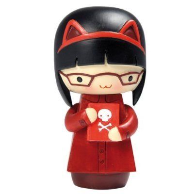 momiji Momiji Doll, The Book Club, Detective Story, Bunny Doll, Japanese Dolls, Kokeshi Dolls, Wooden Dolls, Designer Toys, Peg Dolls