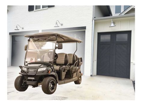 Golf Cart Garage Doors: Everything You Need to Know Golf Cart Garage, Cedar Garage Door, Lifted Golf Carts, Garage Door Sizes, Custom Garage Doors, Residential Garage Doors, Wood Garage Doors, Garage Service Door, Door Price